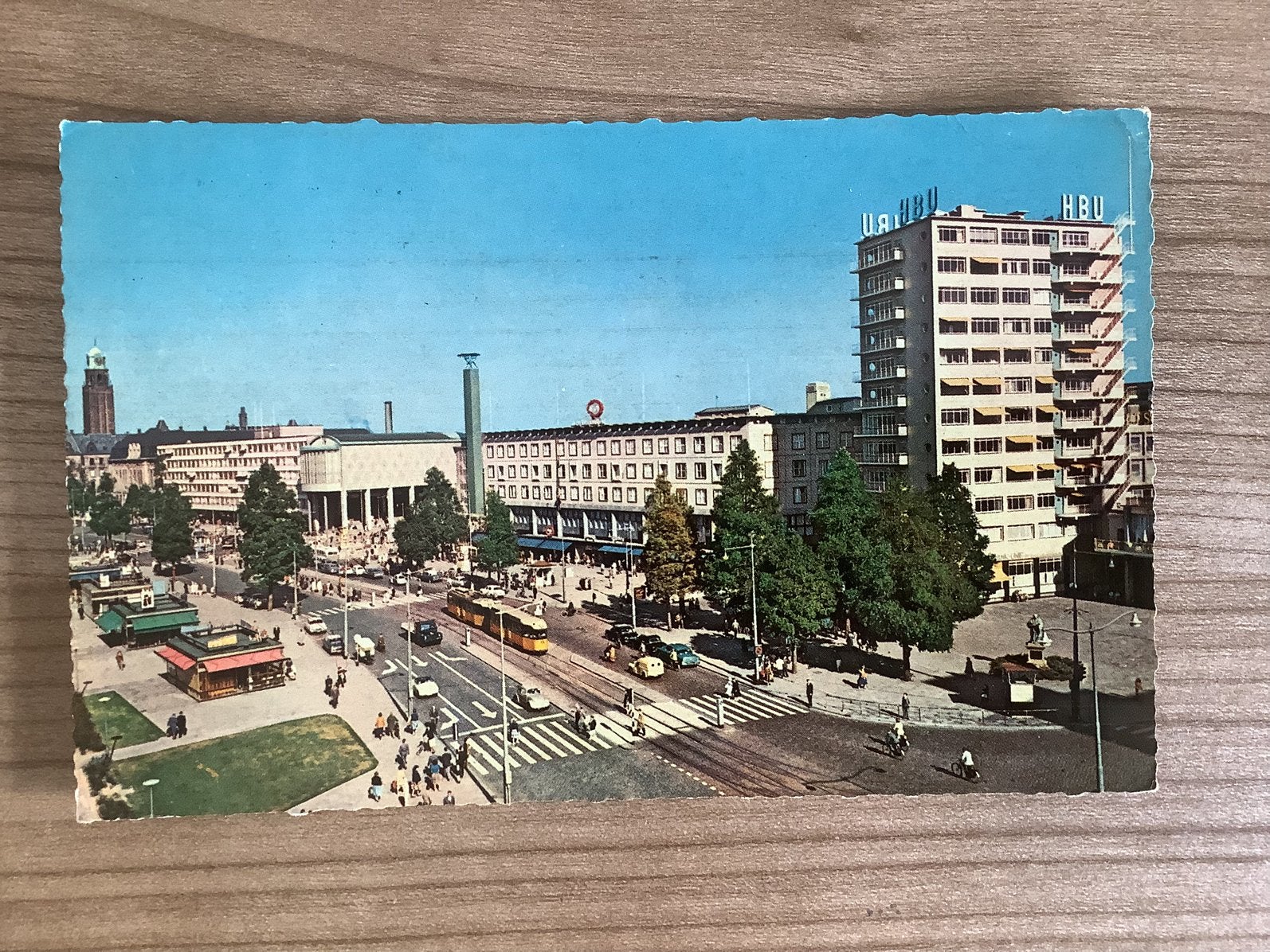 ansichtkaart Rotterdam, Verzamelen, Verzenden, 1940 tot 1960, Gelopen, Zuid-Holland