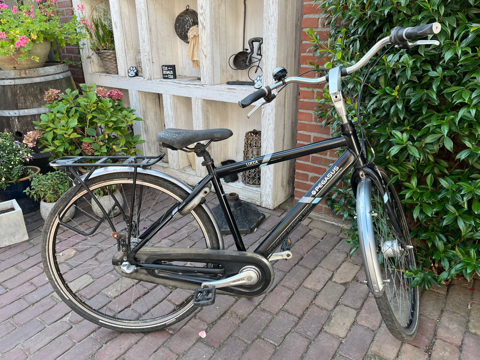 Pegasus herenfiets, Gebruikt, Velgrem, Versnellingen, 49 tot 53 cm