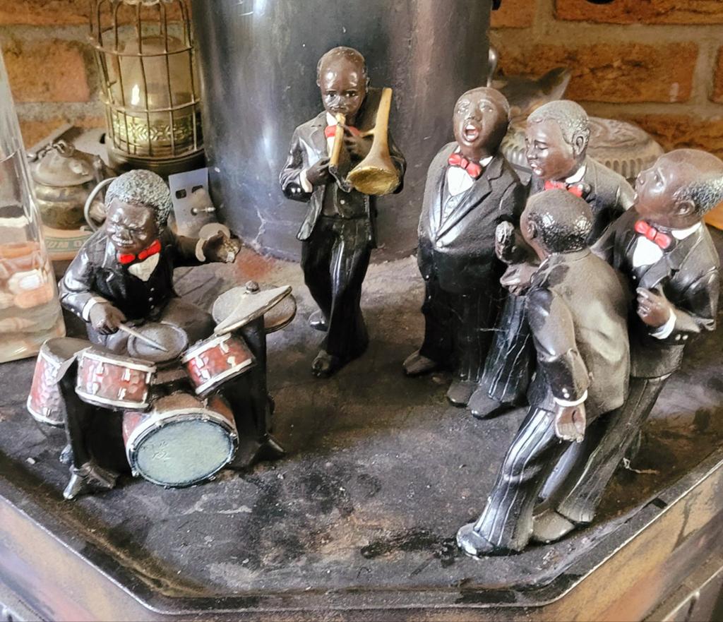 All that's jazz orkestje. 16 cm hoog, Ophalen of Verzenden, Mens