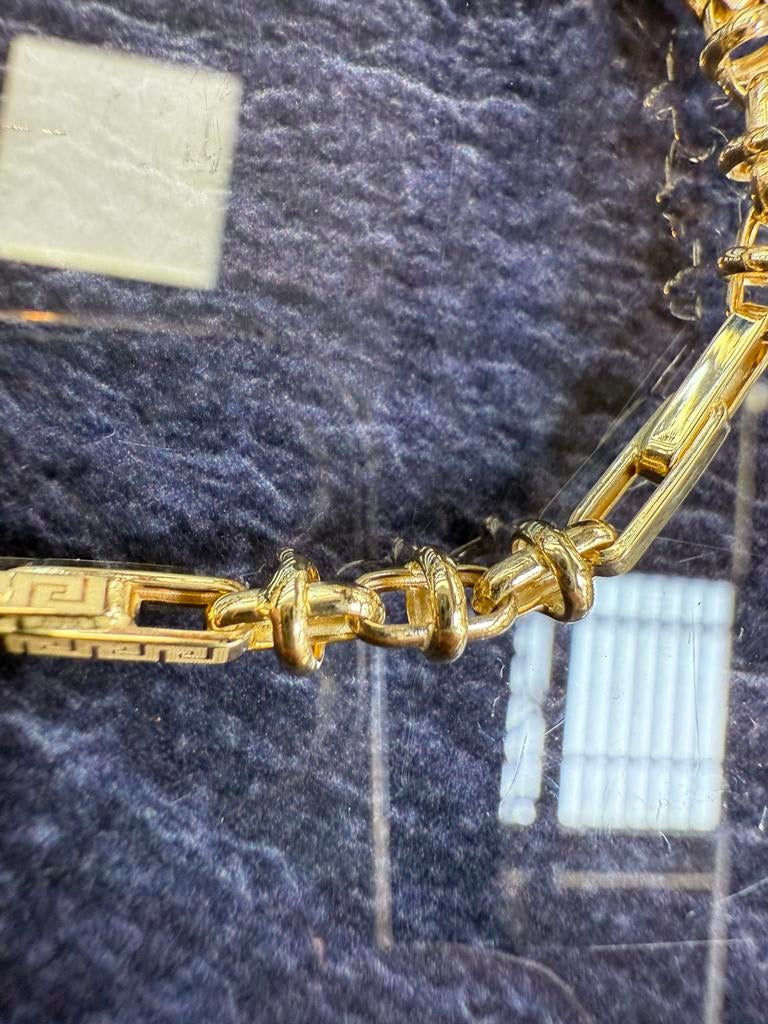 Prachtige 14 karaats gouden monte carlo ketting, Ophalen of Verzenden, Nieuw, Goud