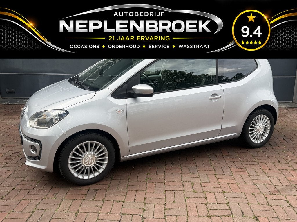 Volkswagen up! 1.0 high up! BlueMotion | LMV | 10-2012 211.9, Auto's, Voorwielaandrijving, Euro 5, Stof, Gebruikt