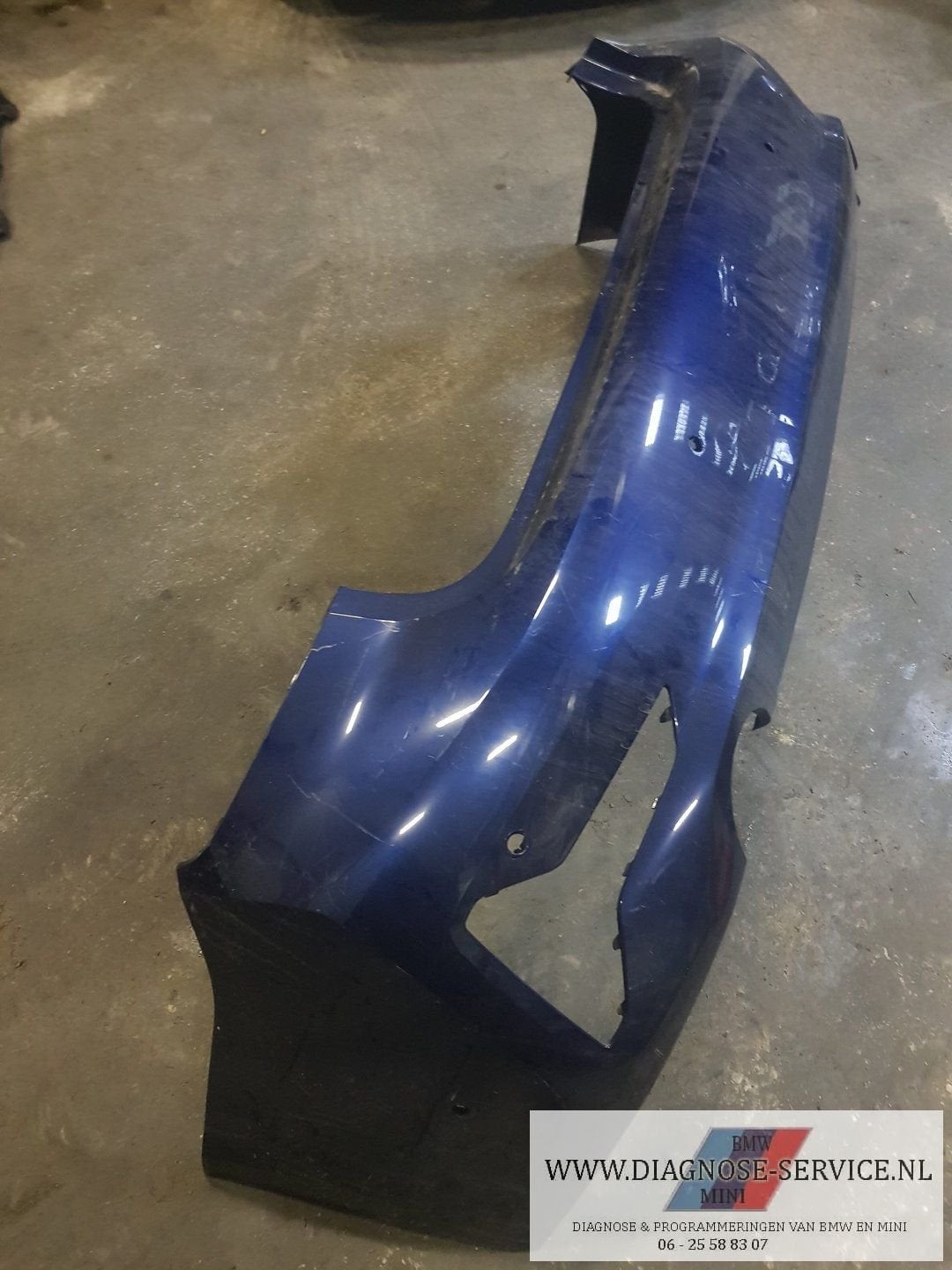 BMW 3er G20 achterbumper blauw, Ophalen, Gebruikt, -, -
