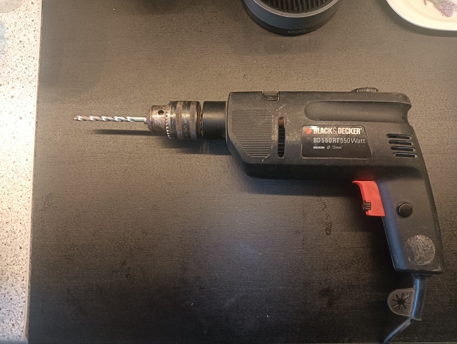 Black & Decker BD550RT Boormachine 550W, Doe-het-zelf en Verbouw, Ophalen, Gebruikt, 400 tot 600 watt, Boormachine
