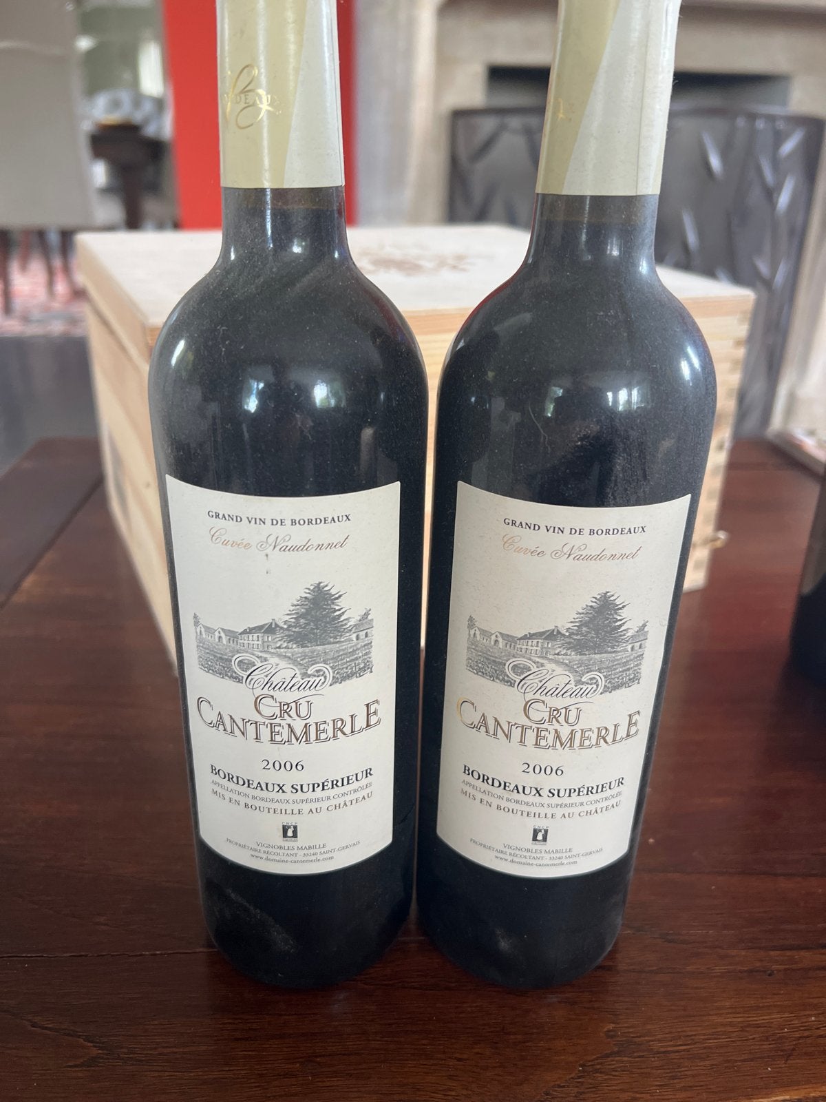 Château Cru Cantemerle 2006 Bordeaux Supérieur, Ophalen of Verzenden, Gebruikt, Frankrijk, Rode wijn