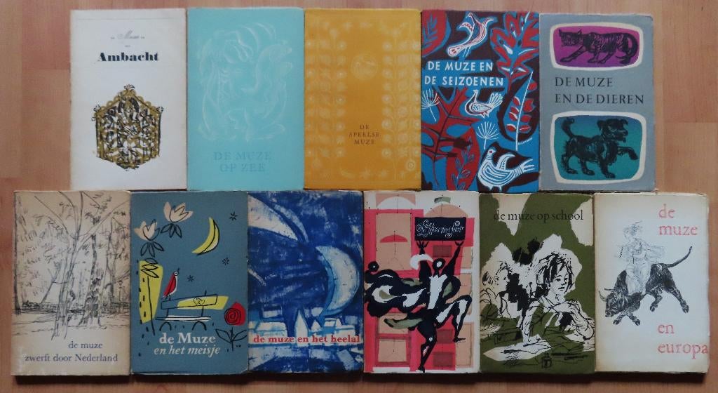 11x De Muze, uitgave Boekenweek voor jonge mensen, Boeken, Boekenweekgeschenken, Gelezen, Ophalen of Verzenden