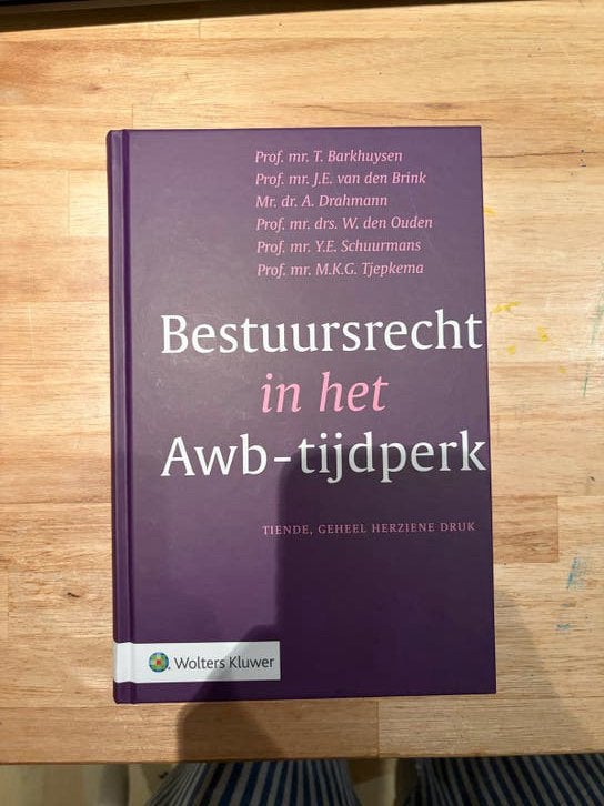 Bestuursrecht in het Awb-tijdperk - Tiende druk, Boeken, Ophalen of Verzenden, Gamma, Zo goed als nieuw, WO