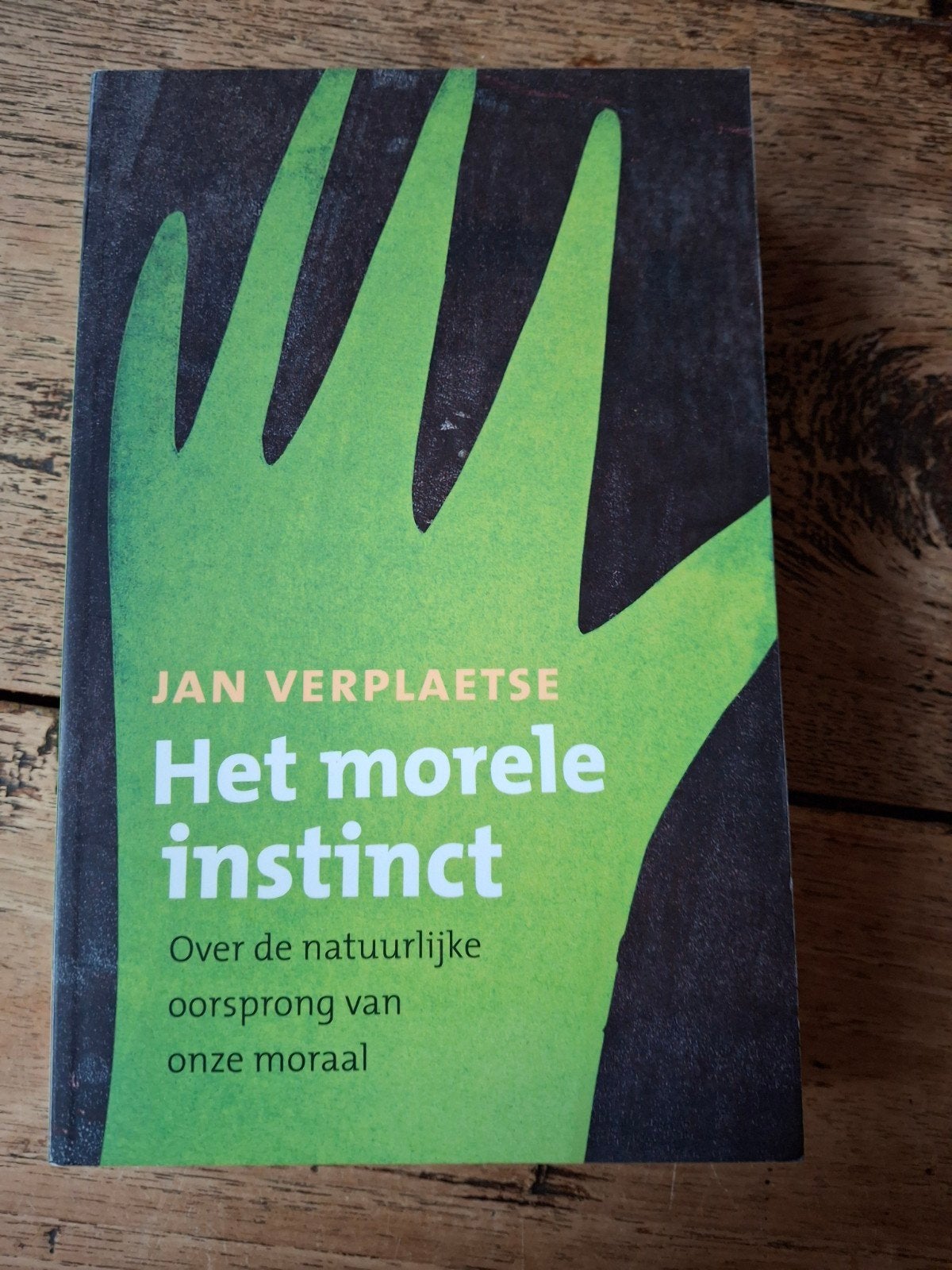 J. Verplaetse - Het morele instinct, Ophalen of Verzenden, Zo goed als nieuw, J. Verplaetse