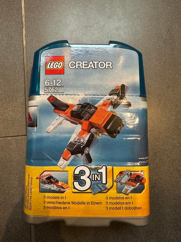 LEGO Creator 5762: Vliegtuig 3-in-1 set, Ophalen of Verzenden, Zo goed als nieuw, Complete set, Lego