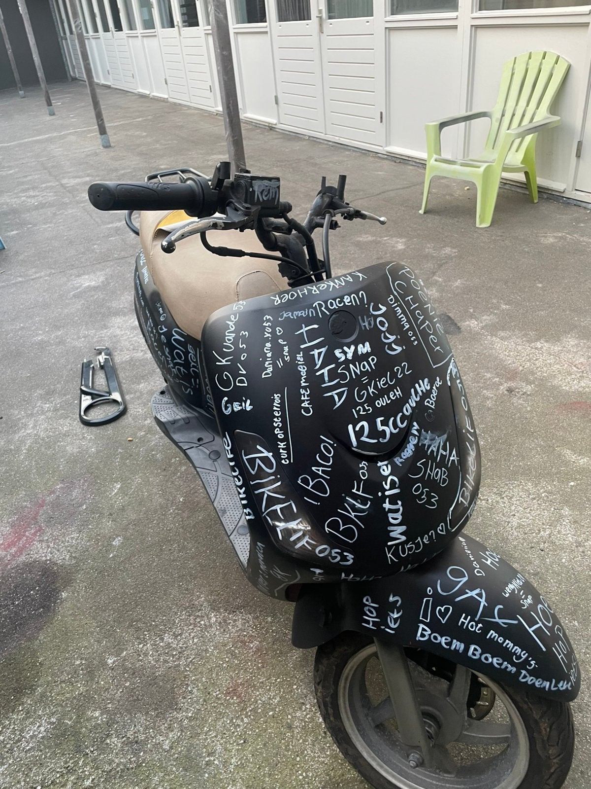 Motor scooter 125cc 4t, start niet!, Fietsen en Brommers, Ophalen, Gebruikt, 125 cc, Overige typen