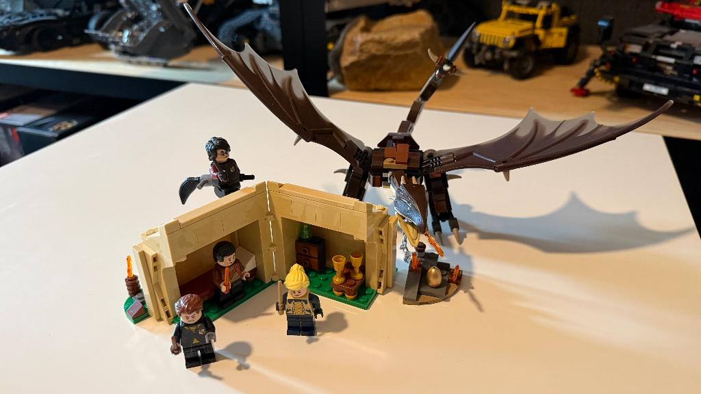 Lego 75946 Hongaarse Hoornstaart Harry Potter ZGAN, Lego, Harry Potter, Ophalen of Verzenden, Zo goed als nieuw