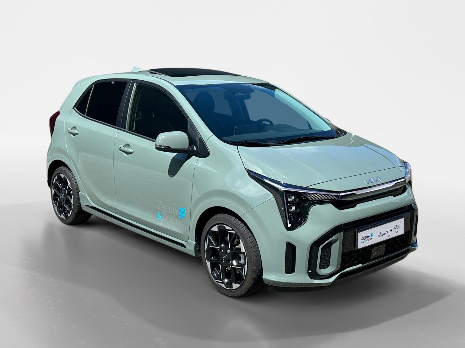 Kia Picanto 1.0 GDi GT-Line Automaat | Schuif/kanteldak | St, Auto's, Gebruikt, 4 stoelen, 68 pk, Origineel Nederlands