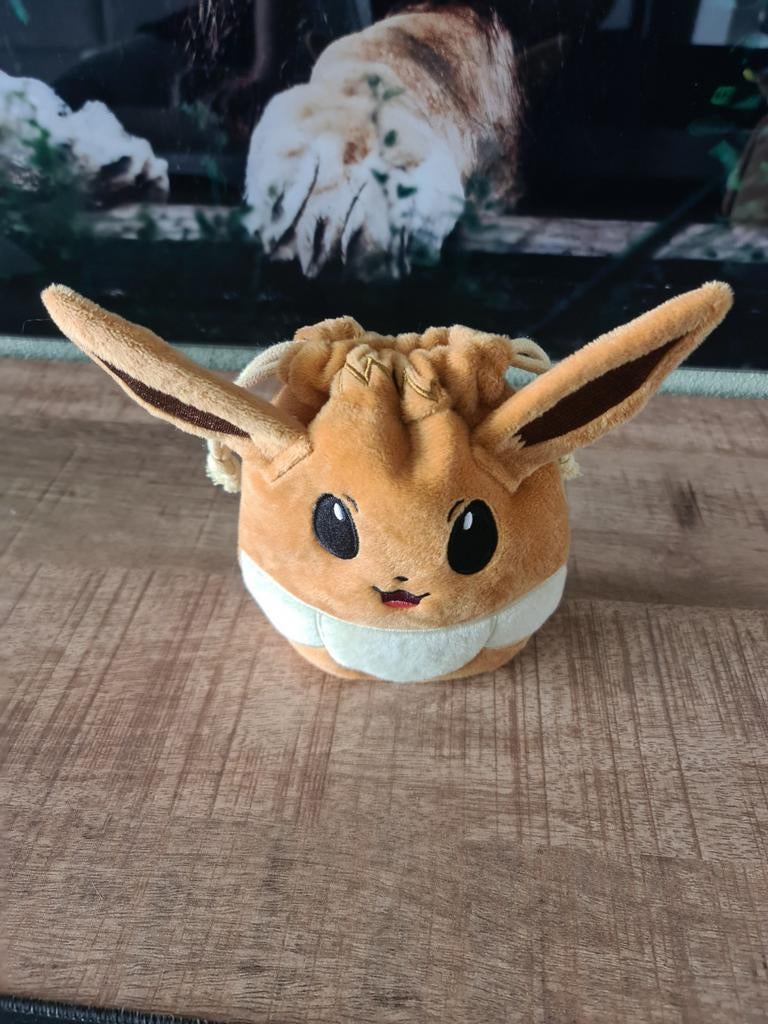 Pokemon Eevee Tasje - Ideaal voor Knikkers of Munten, Verzamelen, Ophalen of Verzenden, Zo goed als nieuw