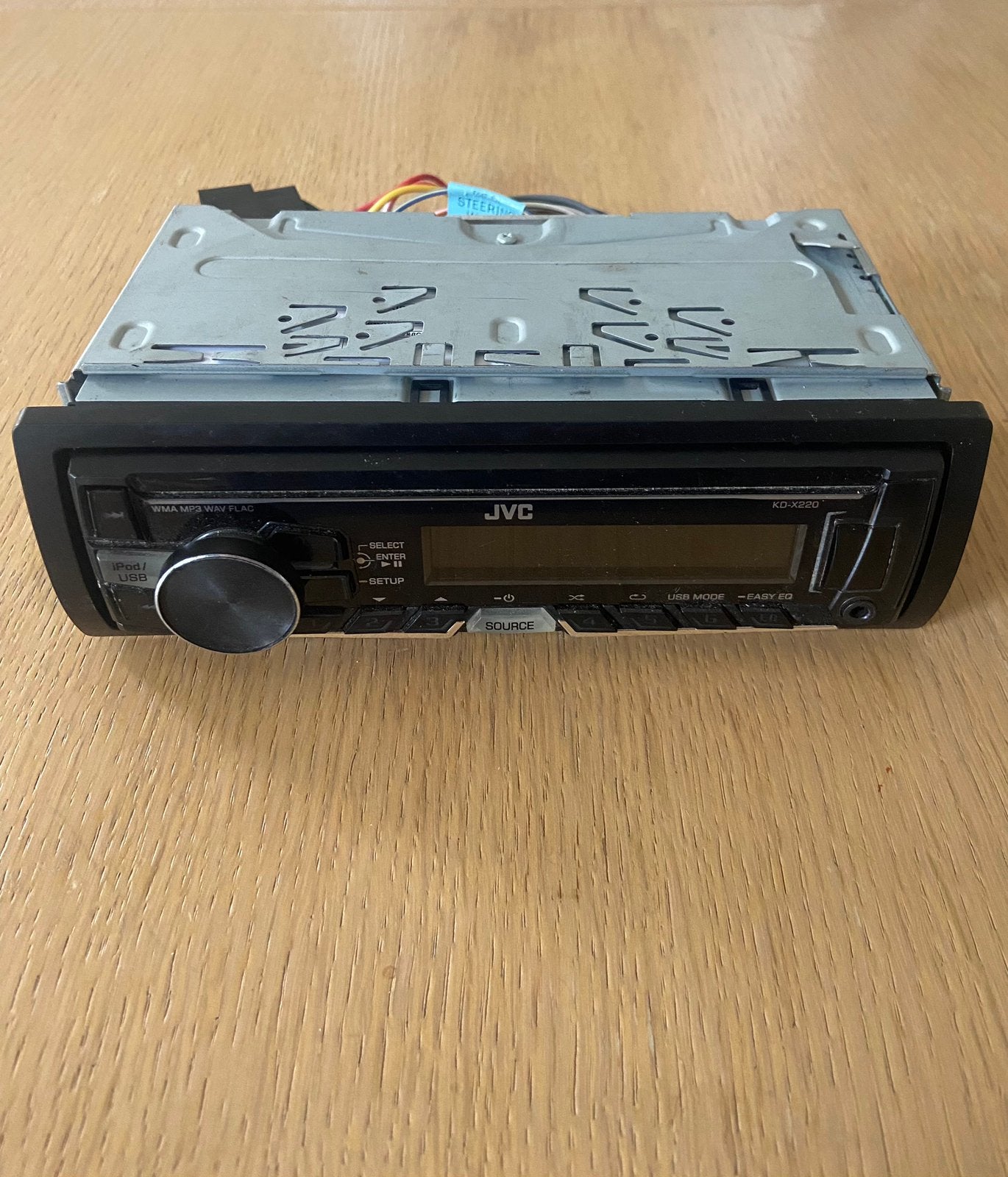 Autoradio JVC KD-X220 met USB, Auto diversen, Ophalen of Verzenden, Gebruikt