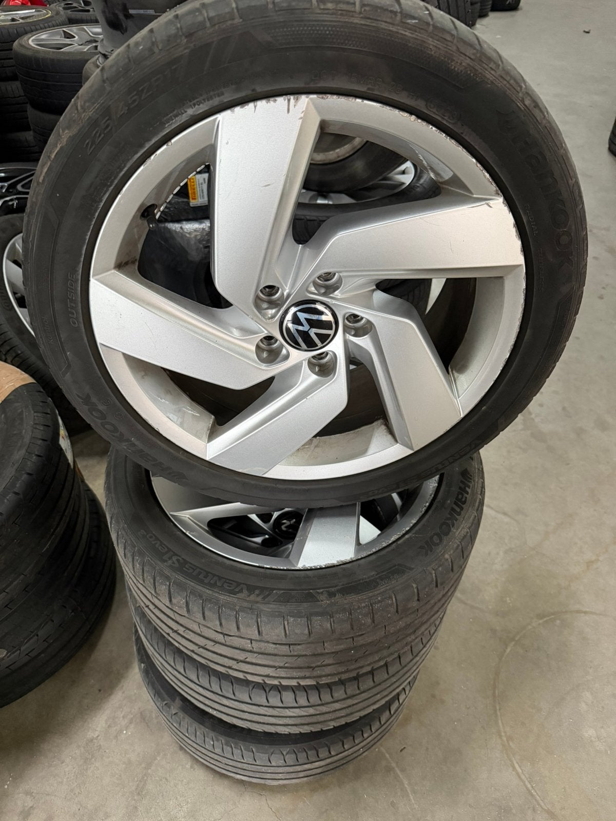 Vw Golf 5 6 7 8 velgen GTE 17 inch origineel 5x112 zomerset, Auto-onderdelen, Banden en Velgen, Banden en Velgen, 17 inch, Ophalen of Verzenden