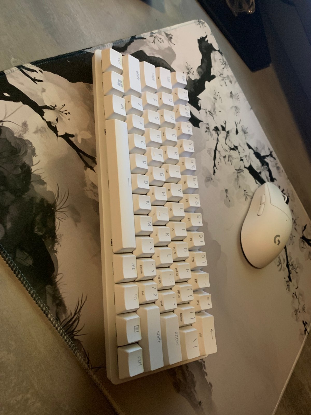 Razer huntsman mini 60% keyboard, Computers en Software, Ophalen of Verzenden, Qwerty, Zo goed als nieuw, Bedraad