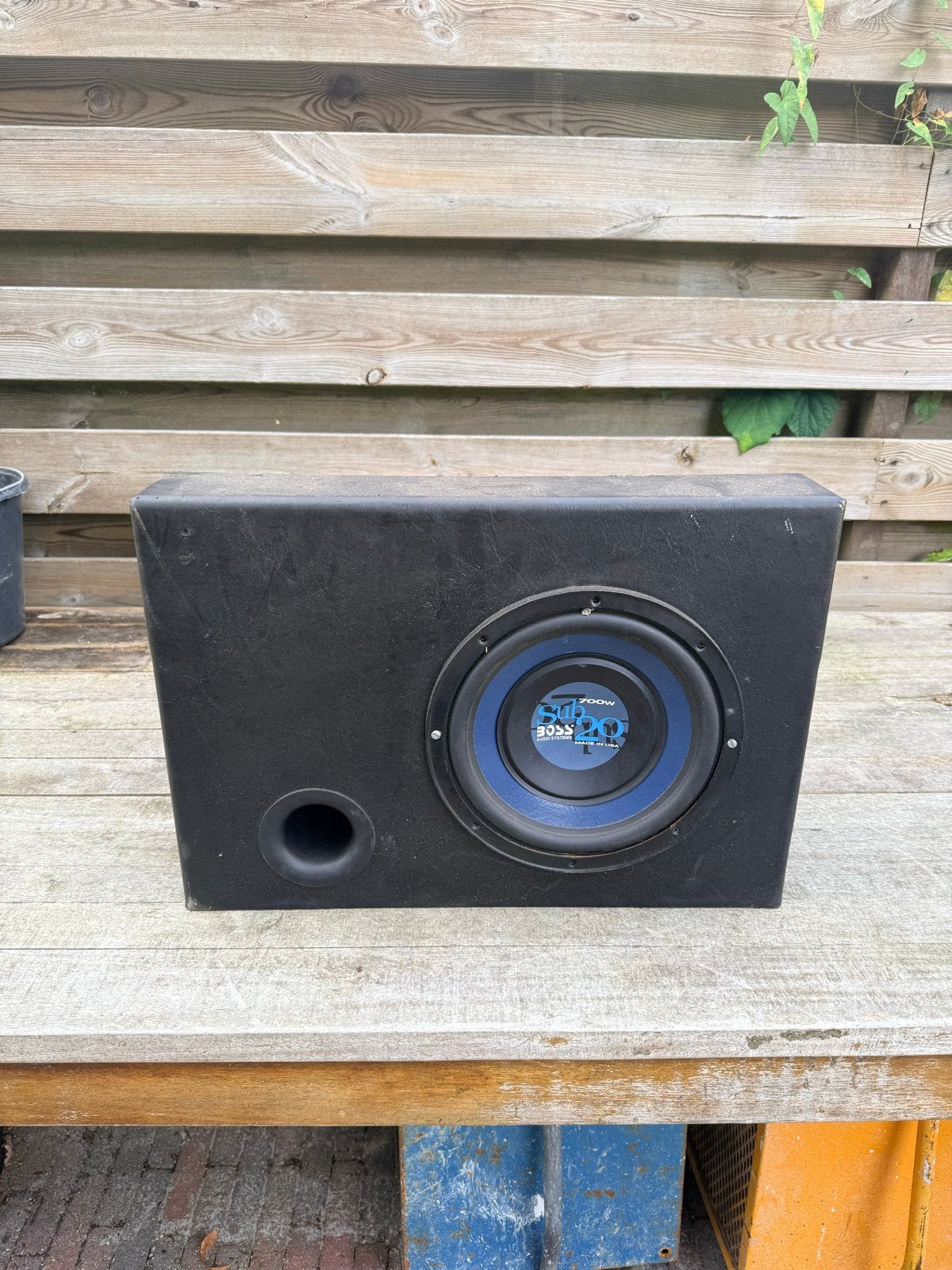 Boss Audio Subwoofer met Flashpoint BL-1000 Versterker, Ophalen, Gebruikt