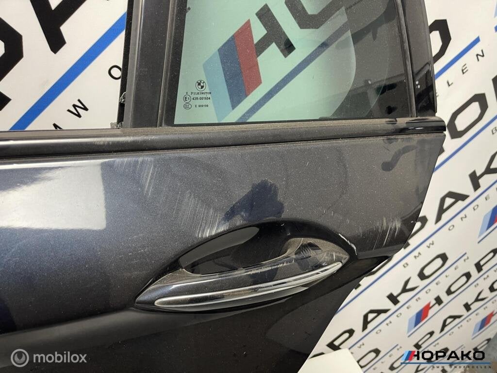 BMW 5 serie F11 touring |achterdeur links| Carbonschwarz 416, Auto-onderdelen, Gebruikt, Deur, Ophalen of Verzenden, Info@bmw.com