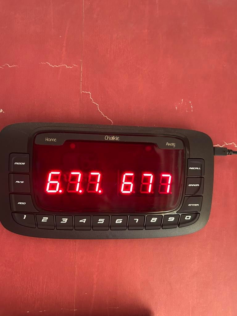 Electrische telbord darten, Ophalen, Zo goed als nieuw, Dartbord