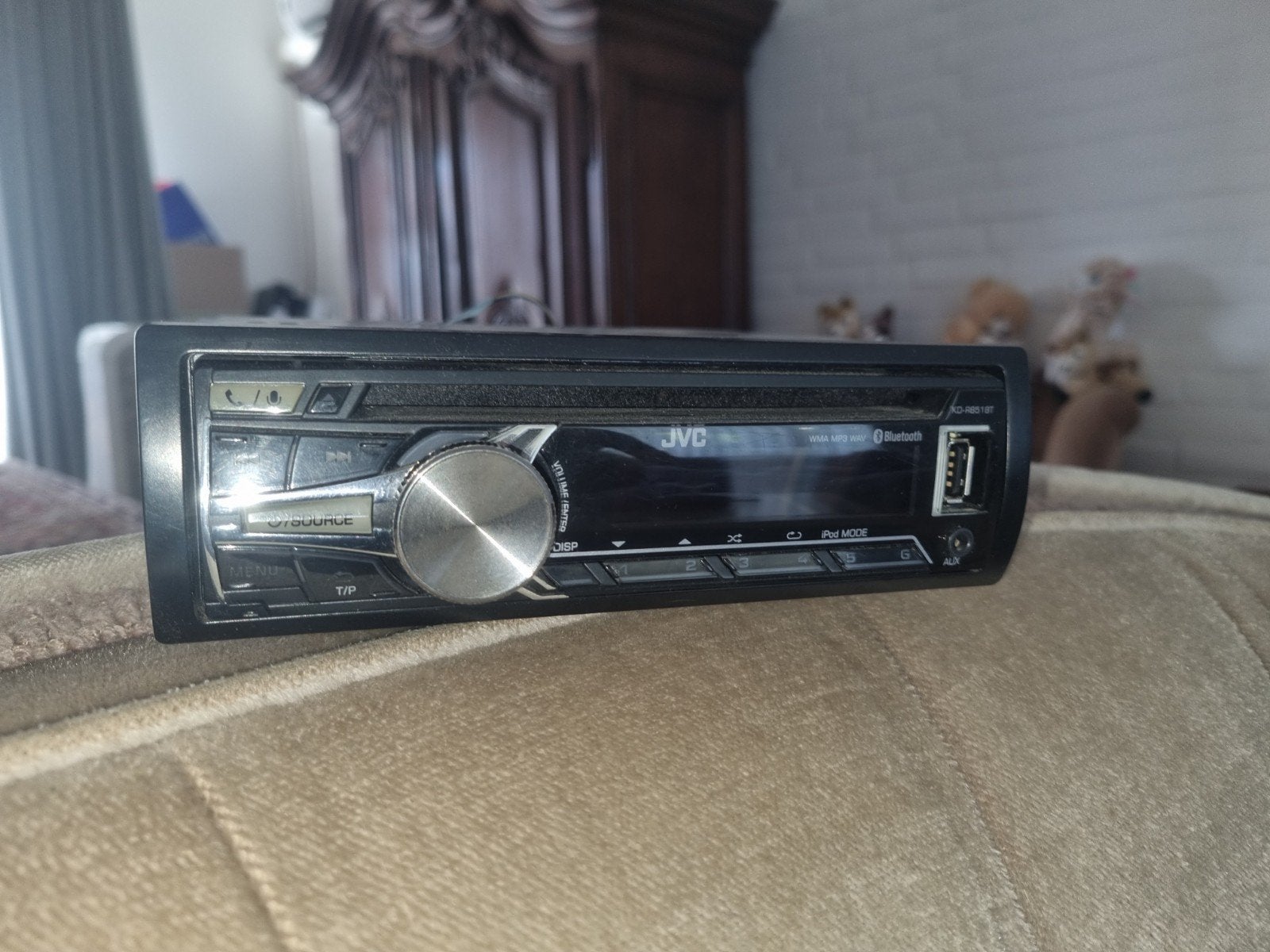 JVC bluetooth autoradio, Auto diversen, Autoradio's, Ophalen of Verzenden, Gebruikt
