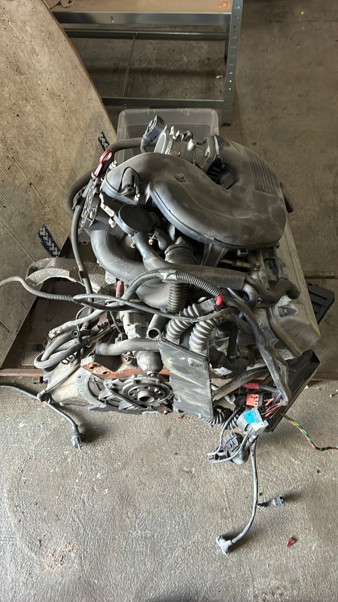 Bmw e36 motorblok incl aanbouwdelen en ecu, Ophalen, BMW