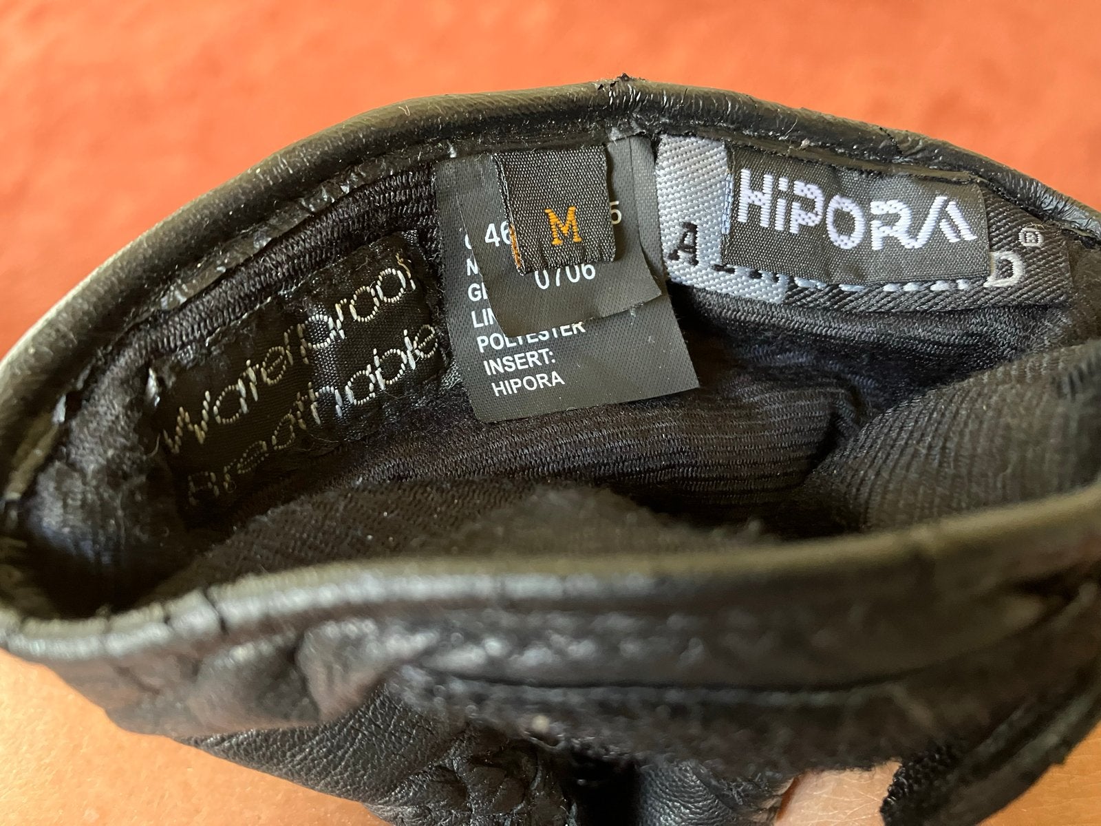 Motorhandschoenen Hipora Waterproof Breathable Maat M, Motoren, Ophalen of Verzenden, Tweedehands, Dames, Handschoenen