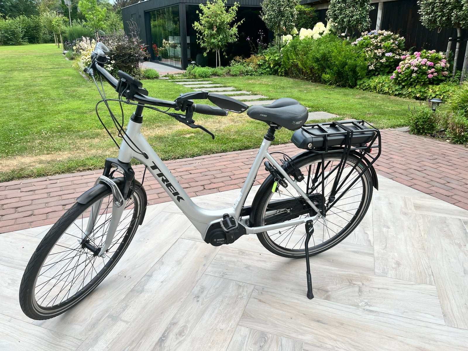 Trek elektrische fiets met Bosch PowerPack 400, Fietsen en Brommers, Elektrische fietsen, Gebruikt, 51 tot 55 cm, 50 km per accu of meer