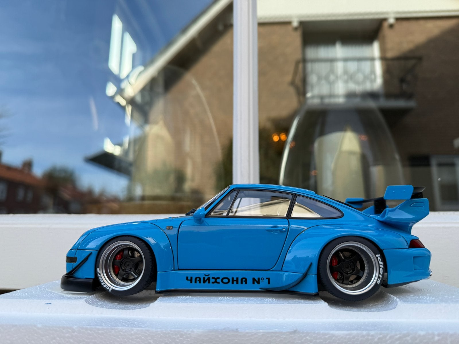 1:18 Porsche 911 993 RWB Sky Blue Autoart 78152, Auto, Autoart, Nieuw, Ophalen of Verzenden