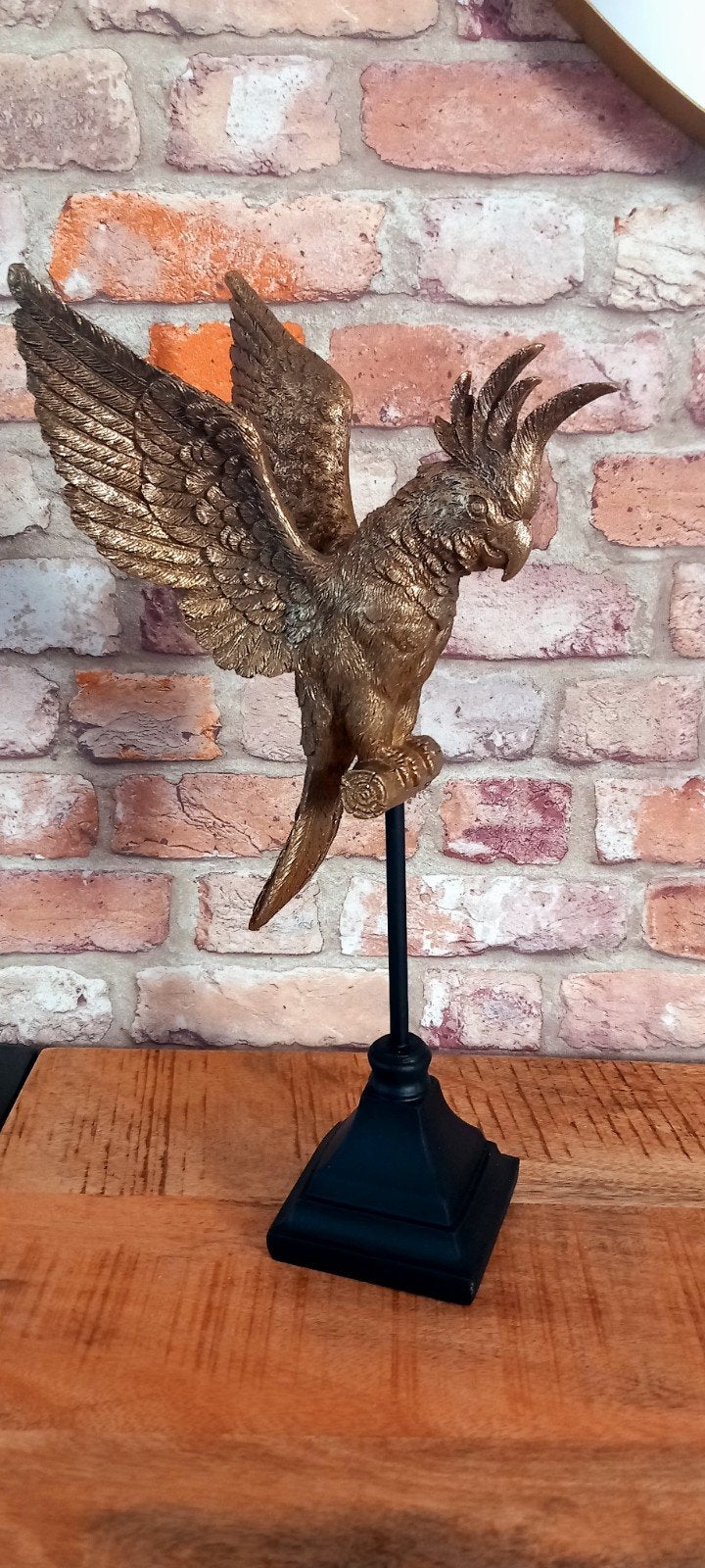 Baroque Collection:Grote 41cm Papegaai Beeld♥️NIEUW♥️, Ophalen of Verzenden, Nieuw, Dier