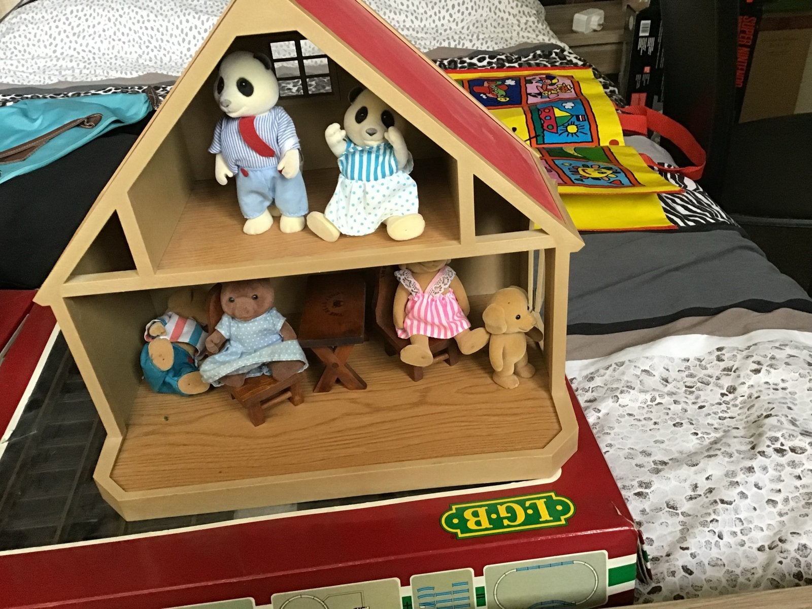 Huisje Syvanie familie, Ophalen of Verzenden, Gebruikt, Poppenhuis