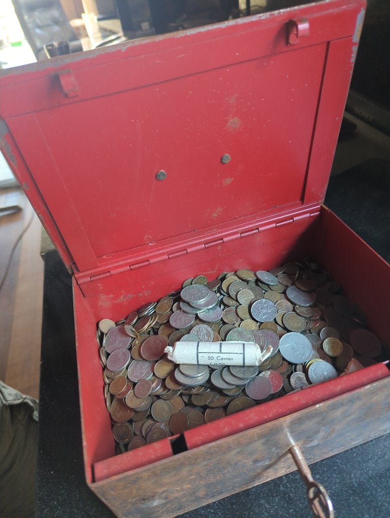 Grote verzameling koper centen munten 5kg., Ophalen of Verzenden, Koningin Juliana, 1 cent, Losse munt