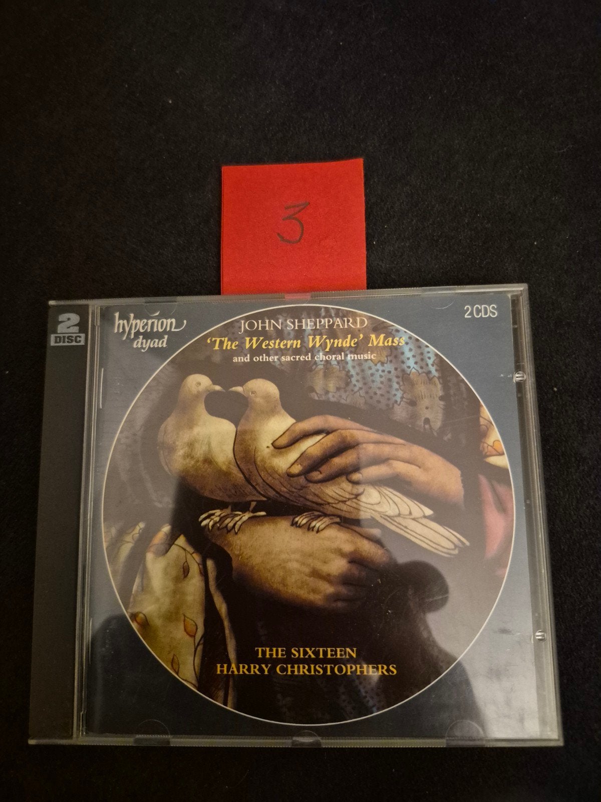 John Sheppard - The Western Wynde Mass - The Sixteen, Gebruikt, Overige componisten, Inclusief doosje, Middeleeuwen en Renaissance