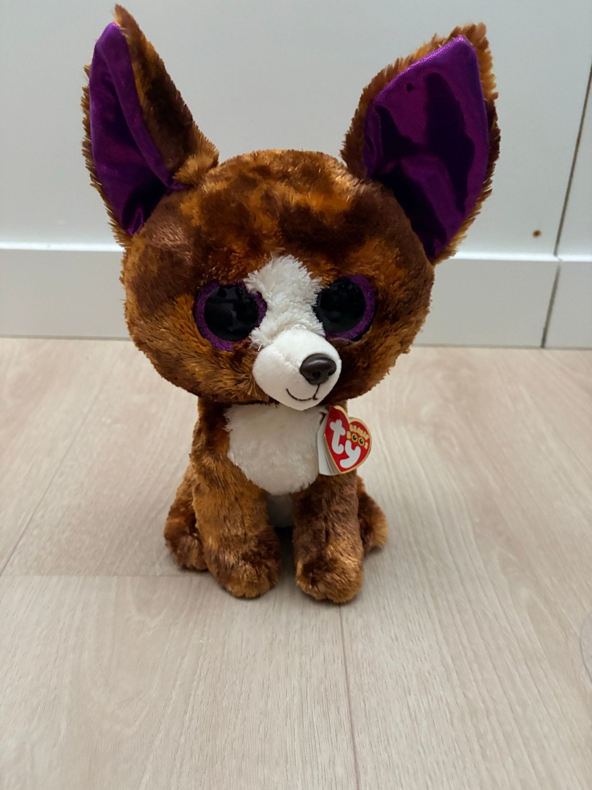 Ty Beanie Boo's Dexter Chihuahua knuffel met label, Kinderen en Baby's, Speelgoed | Knuffels en Pluche, Ophalen, Hond, Klein (minder dan 20 cm)