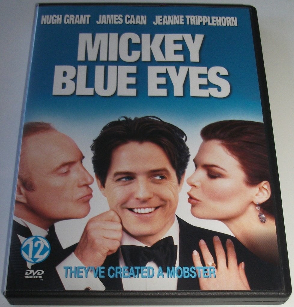 Dvd *** MICKEY BLUE EYES *** They've created a mobster, Vanaf 12 jaar, Ophalen of Verzenden, Zo goed als nieuw, Romantische komedie