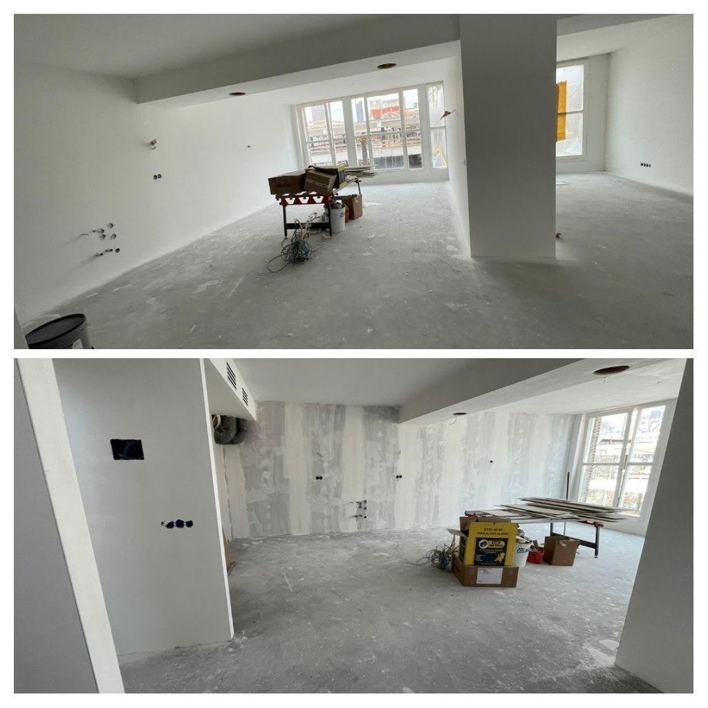Nieuwe vloer? Tijd voor frisse muren en plafonds 06-40639094, Ophalen, 50 tot 150 cm, Nieuw, 10 m² of meer