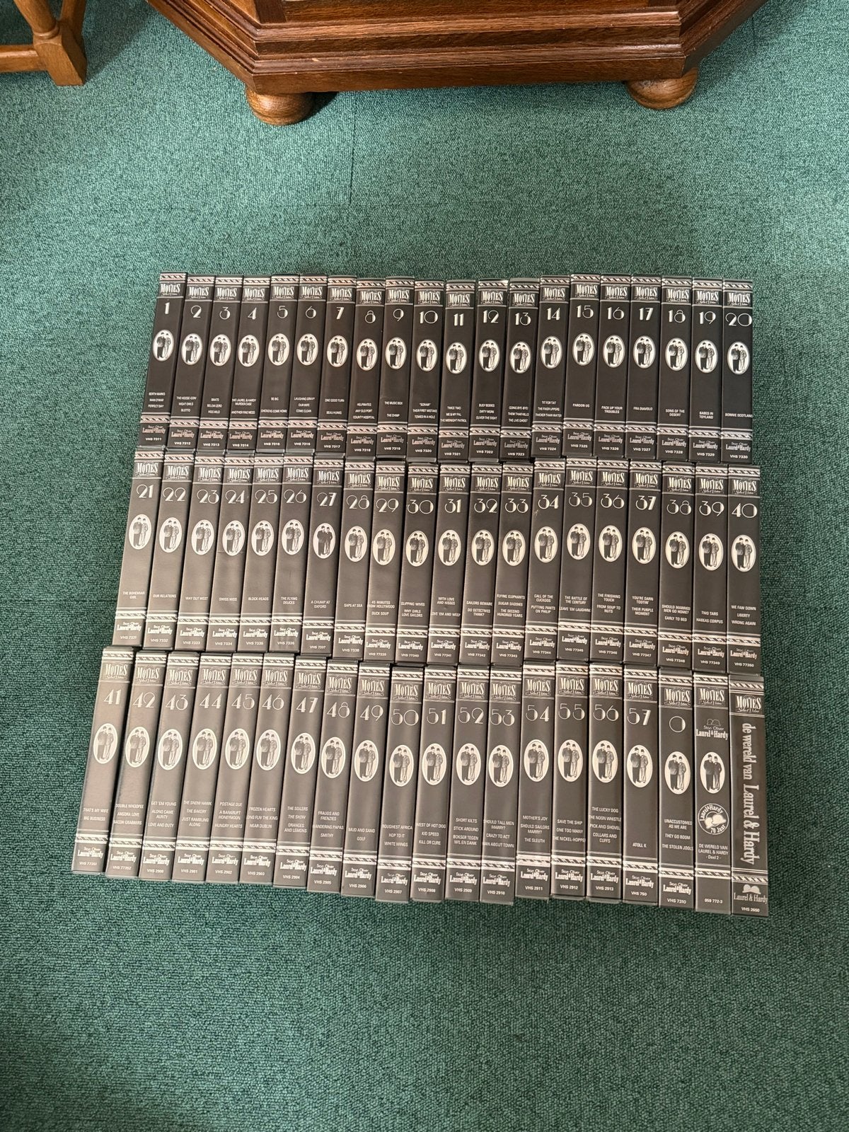 Laurel & Hardy videobanden collectie - Nieuw in folie, Cd's en Dvd's, Alle leeftijden, Ophalen, Nieuw in verpakking