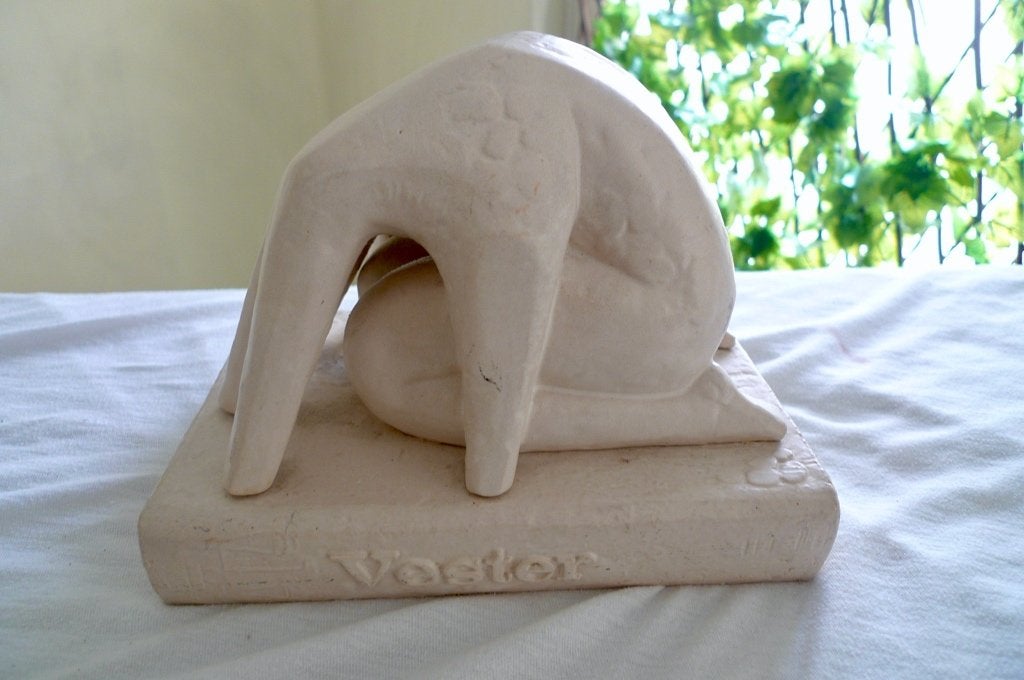 modernistisch sculptuur Royal Haeger gesigneerd, Ophalen, Steen of Keramiek, Beeld