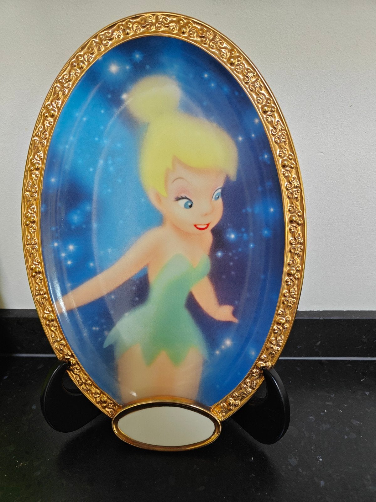 Disney Tinkerbell Decoratief Bordje - Peter Pan Collectie, Ophalen of Verzenden, Peter Pan of Pinokkio, Zo goed als nieuw, Servies