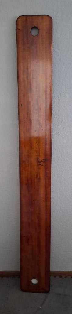 fenderplank wrijfhout naambord mahonie / klassieke zeilboot, Ophalen, Gebruikt, Overige typen, Minder dan 15 m²