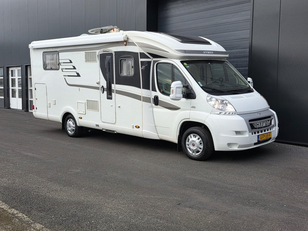 Hymer Tramp CL 698, Caravans en Kamperen, Campers, Luifel, Ringverwarming, Fiat, Bedrijf