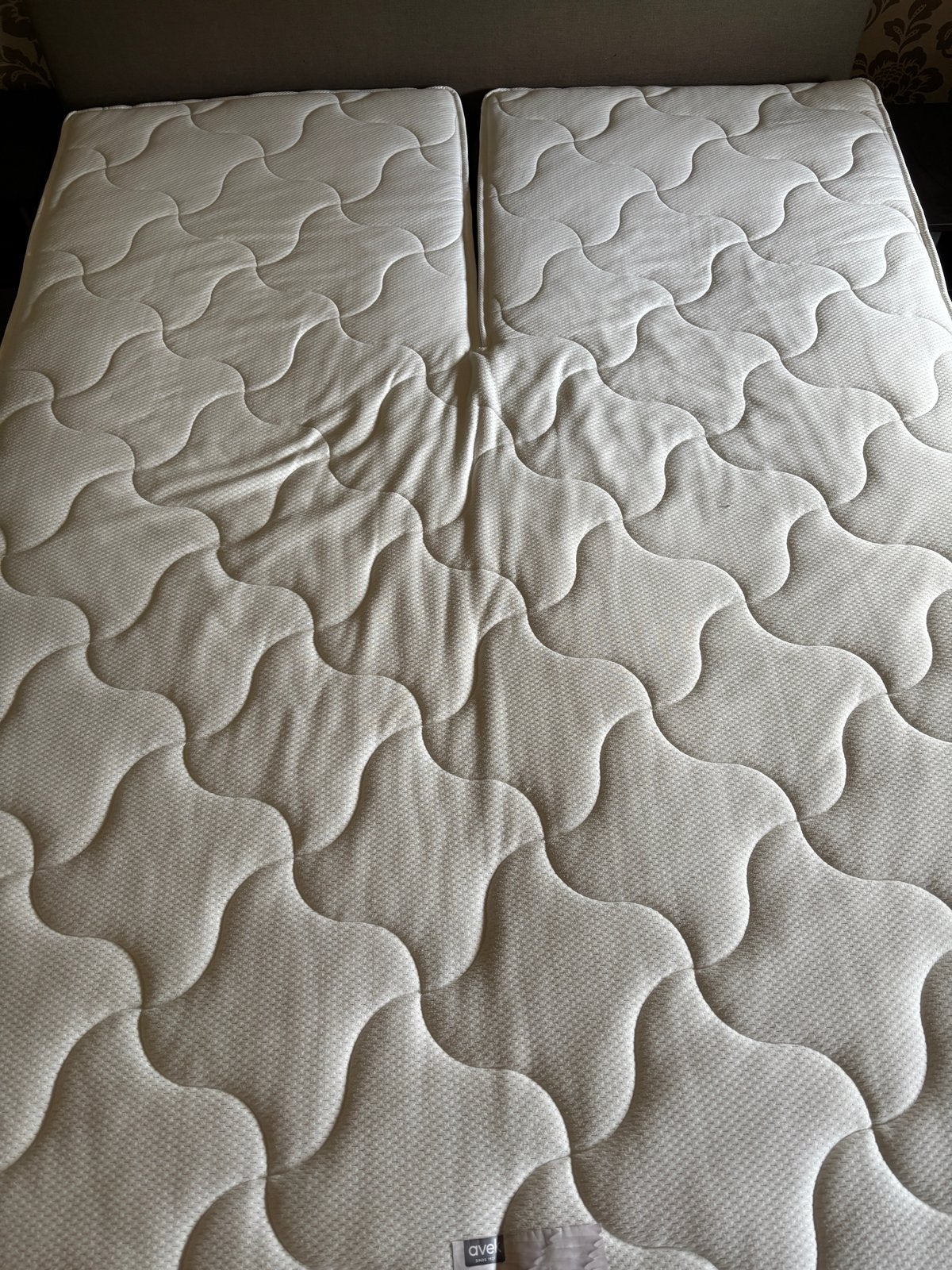 Avek Splittopper HR schuim 160x210 cm - Zo goed als nieuw!, Ophalen, 210 cm, Tweepersoons, Zo goed als nieuw