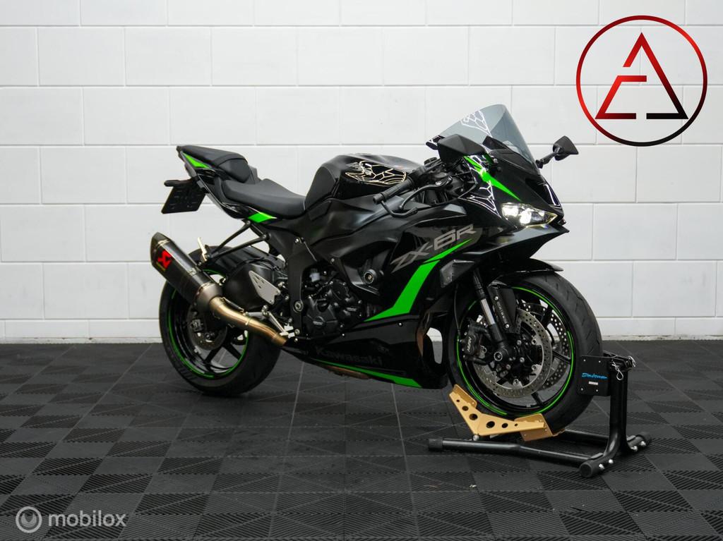 Kawasaki Ninja ZX-6R Full Akrapovic Exhaust, Motoren, Motoren | Kawasaki, 636 cc, Kawasaki, Bedrijf, Meer dan 35 kW