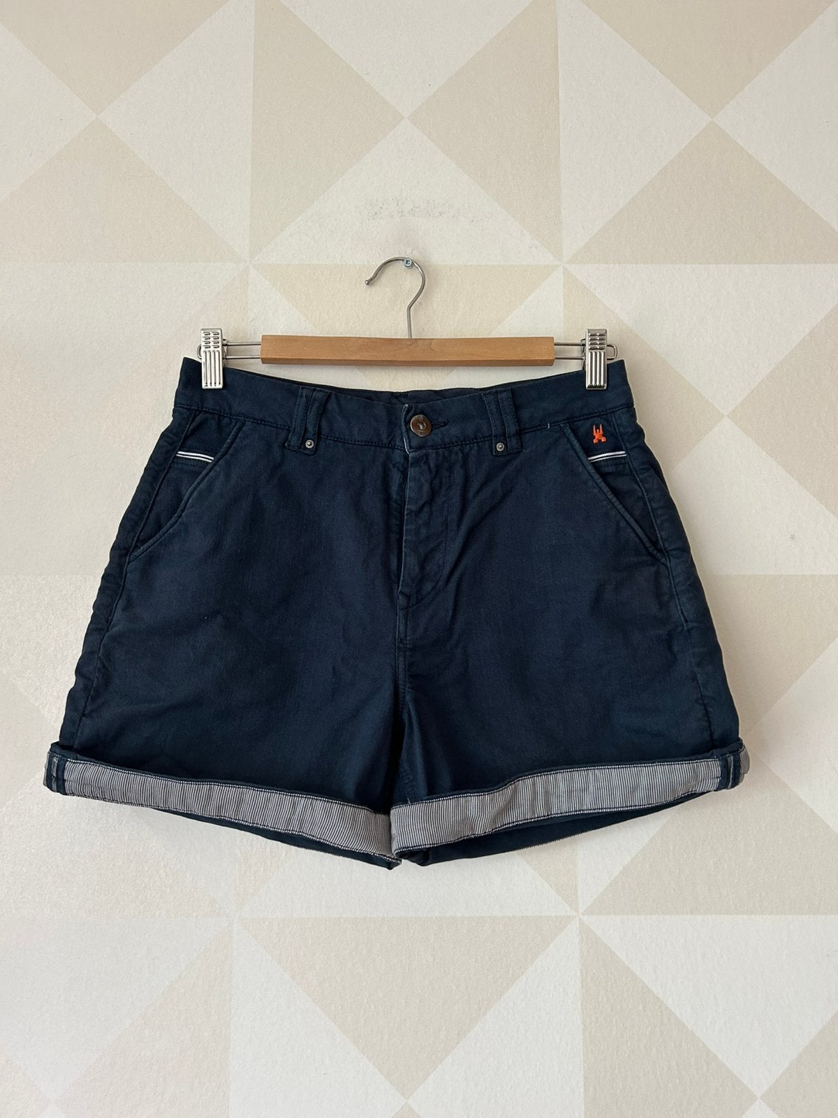 Gaastra korte broek donkerblauw S/36, Kort, Blauw, Ophalen of Verzenden, Maat 36 (S)