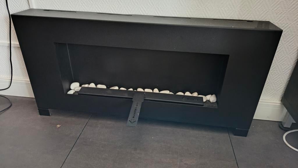 Kratki bioethanol haard- Modern en Compact, Ophalen, Zo goed als nieuw, Vrijstaande haard