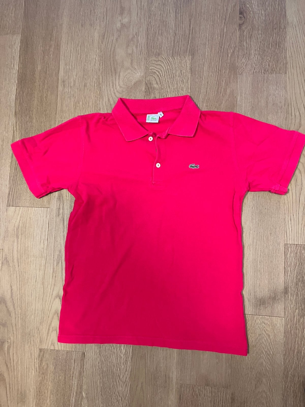 Vintage Lacoste dames polo pink roze mt S, Kleding | Dames, Ophalen of Verzenden, Korte mouw, Roze, Maat 36 (S)