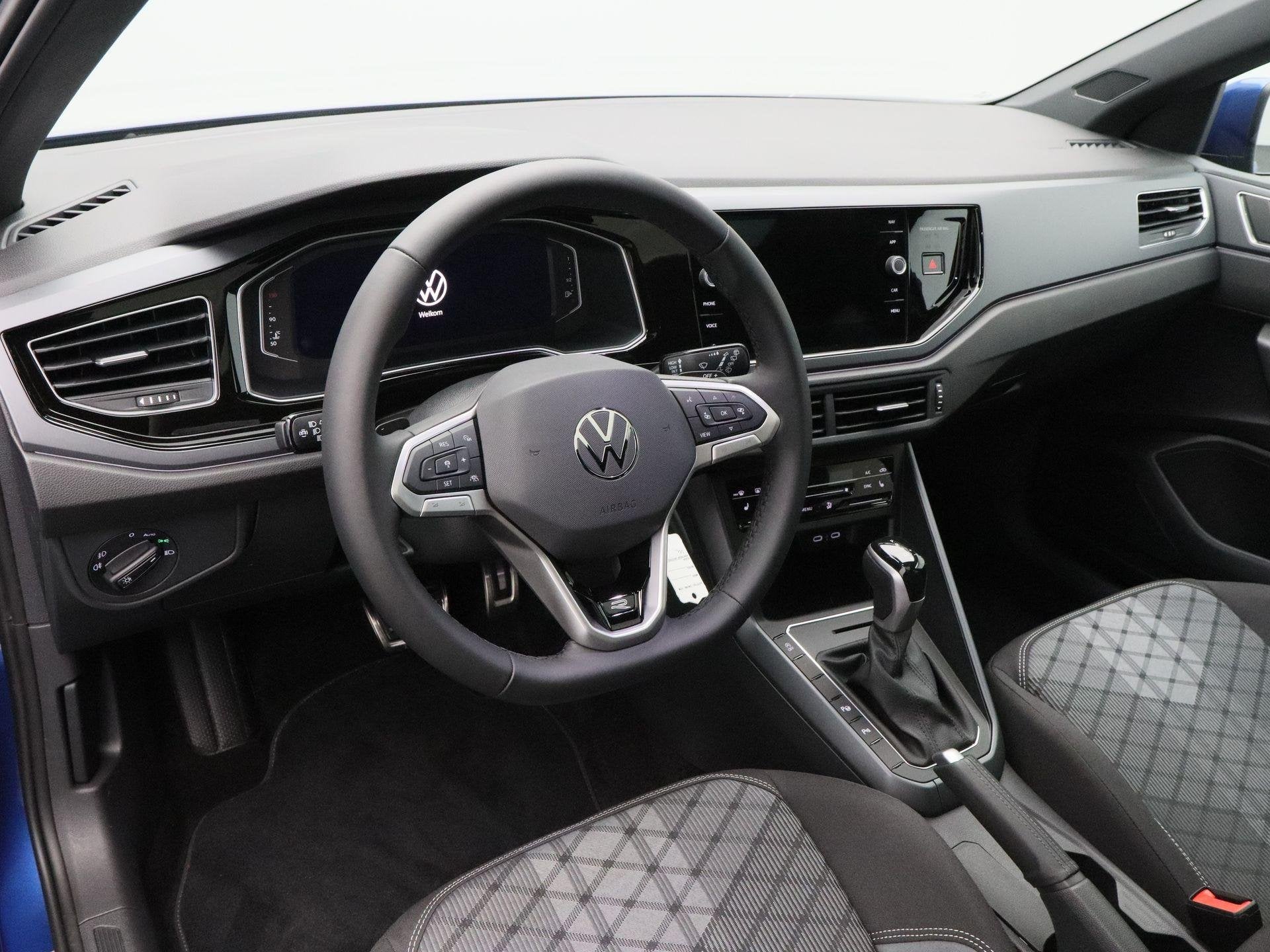 Volkswagen Polo 1.0 TSI R-Line Edition | DSG | Panoramadak |, Auto's, Stof, Gebruikt, Euro 6, 95 pk