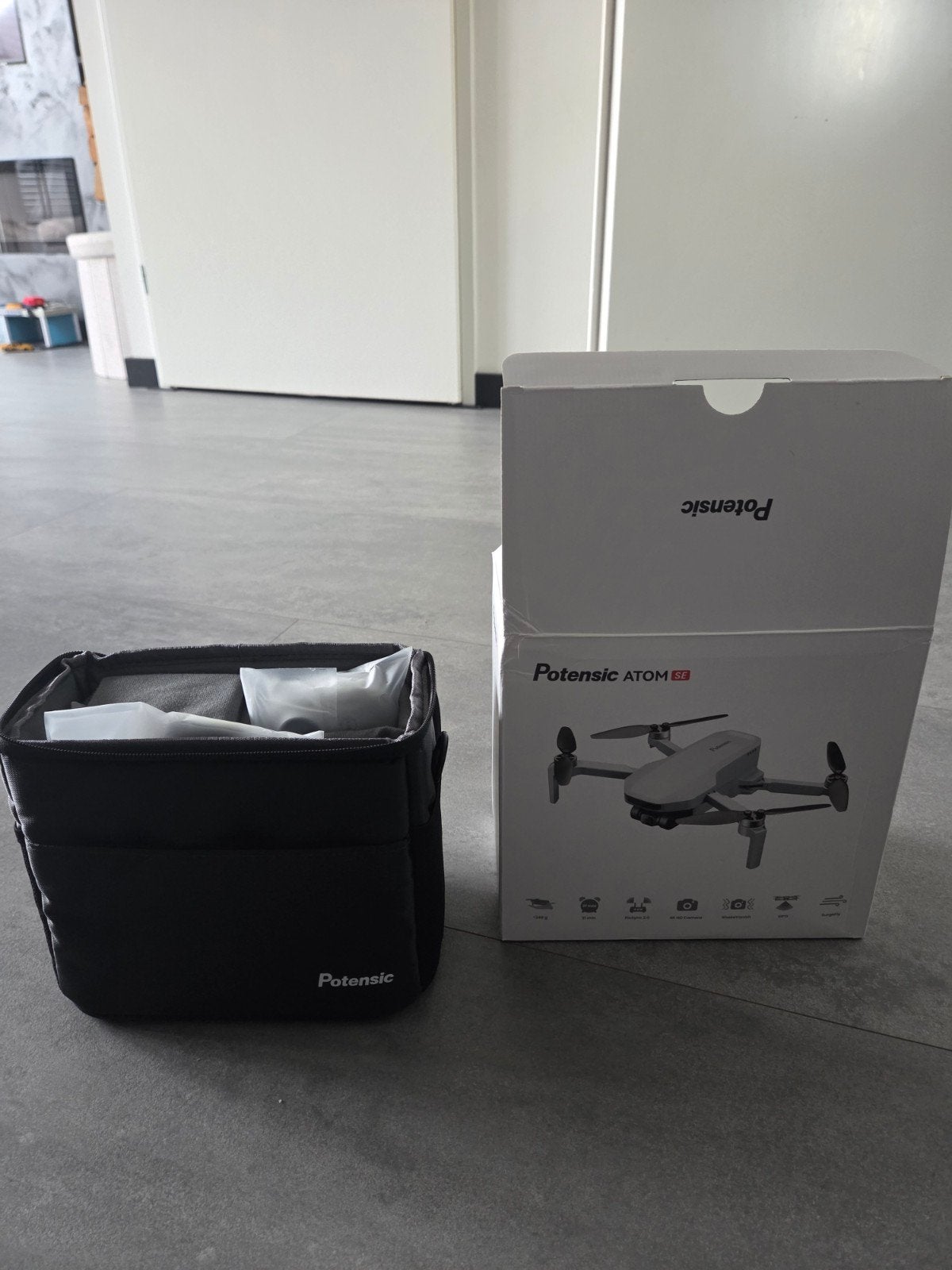 Nieuw! Potensic Atom SE Drone - Compacte en krachtige camera, Ophalen, 30 tot 45 minuten, 5 tot 10 kilometer, Nieuw