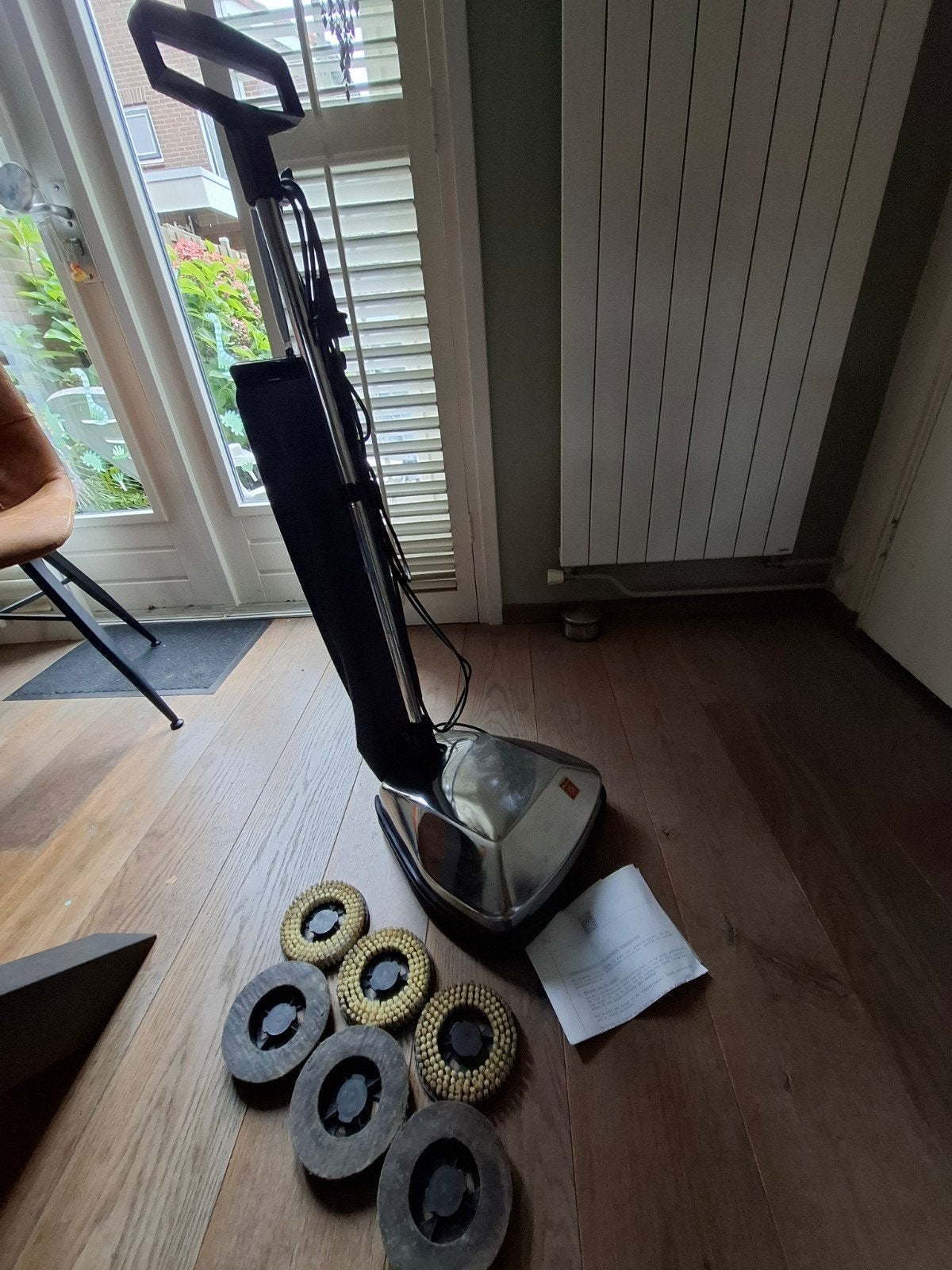FAM Vloerreiniger/Boenmachine met accessoires, Overige merken, Gebruikt, Vloerreiniger, Geschikt voor harde vloeren