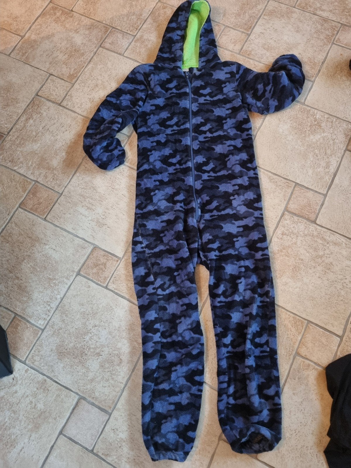 mooie blauwe onesi huispak pyama 158 164, Kinderen en Baby's, Nacht- of Onderkleding, Europe Kids, Meisje, Ophalen of Verzenden