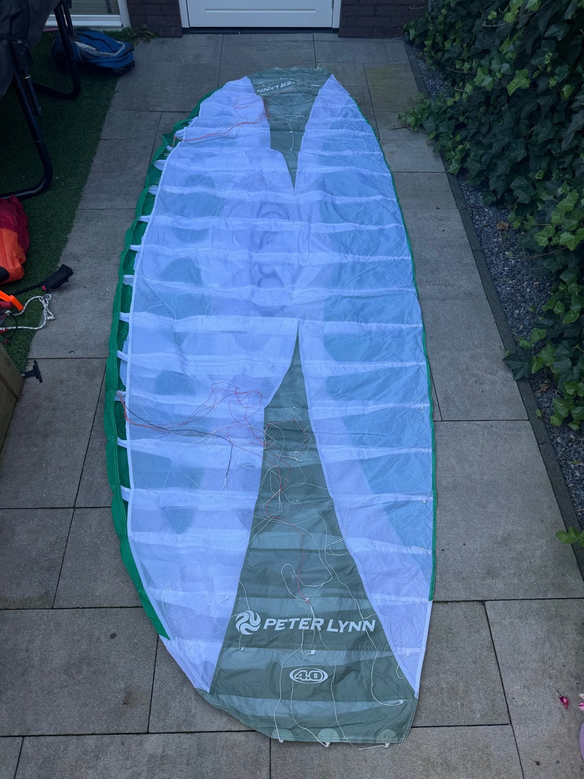 Peter Lynn Core 4.0 5.1 Matrasvlieger PowerKite, Gebruikt, Kitesurf-set, Geen board, Ophalen of Verzenden
