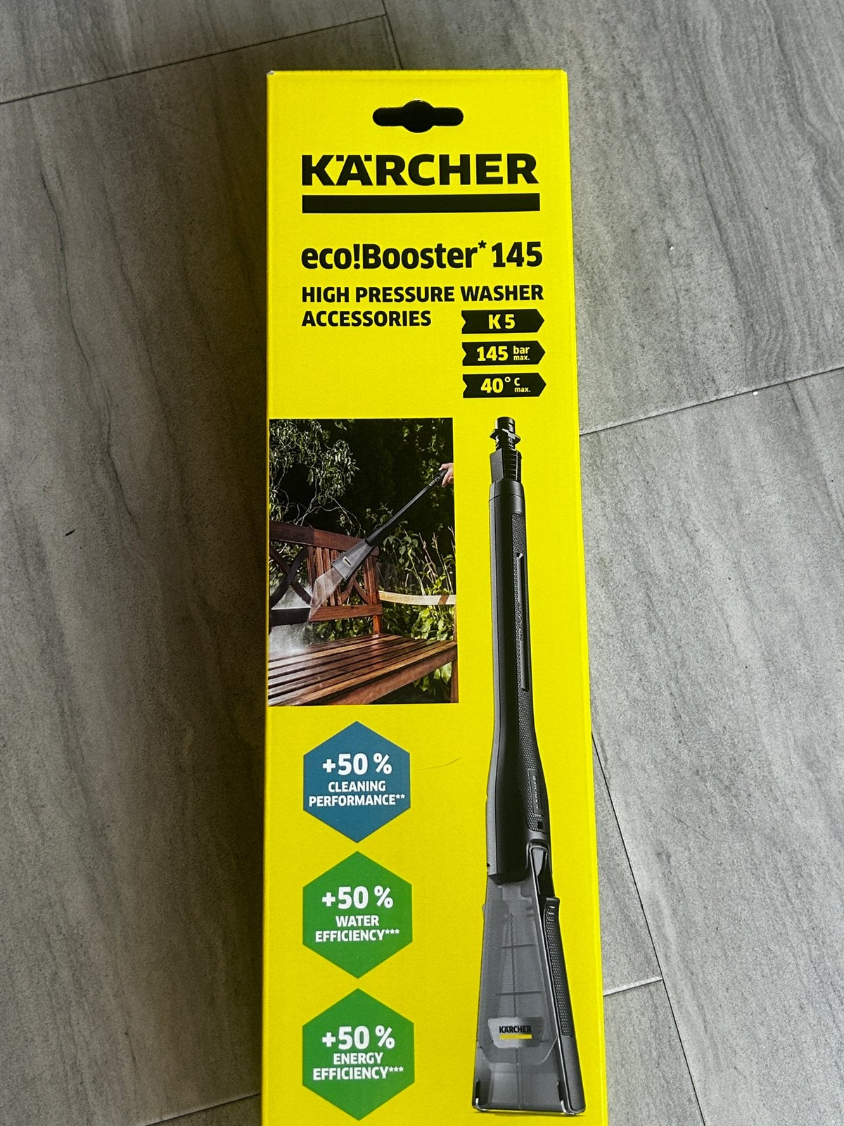 karcher k5 eco booster 145 accessorie, Ophalen of Verzenden, Zo goed als nieuw, Elektrisch